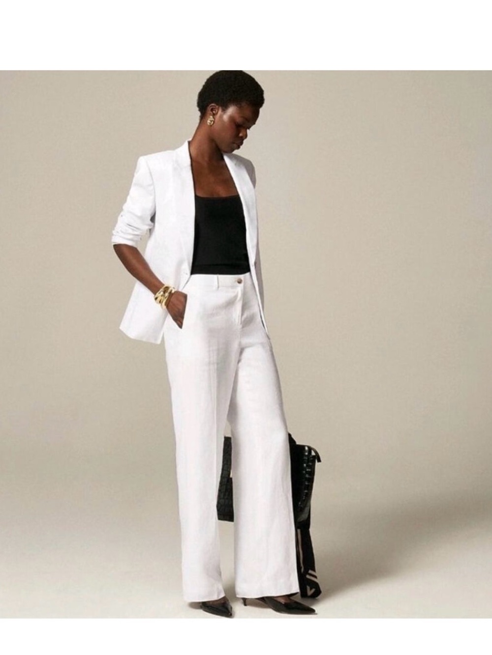 J. Crew Linen Pants